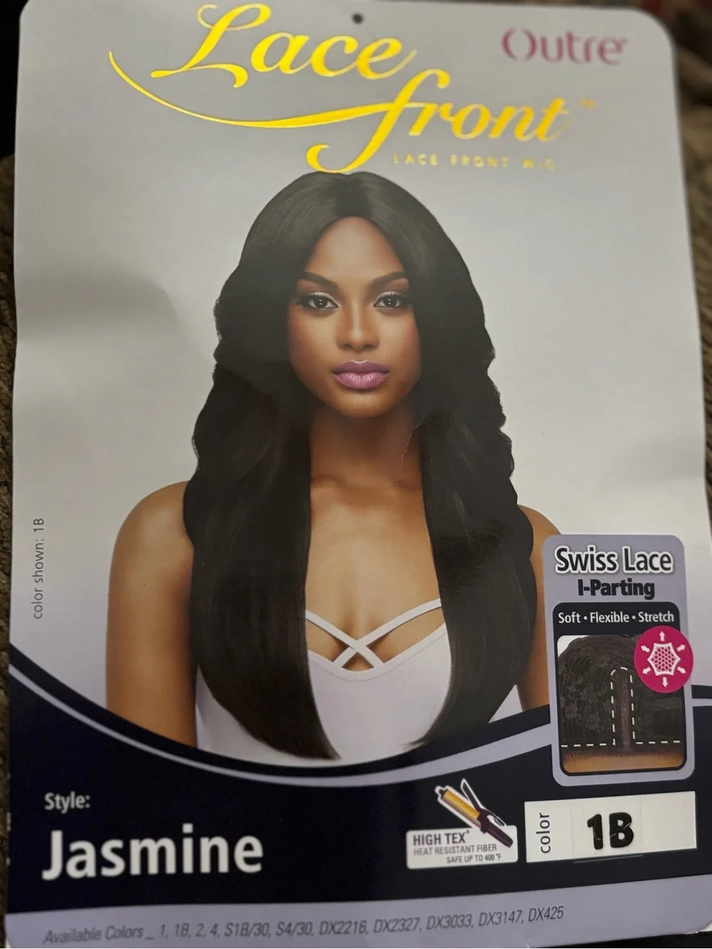 Black Long Layered Lace Front Wig
